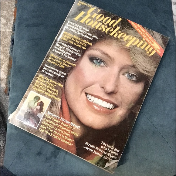 Vintage Farrah Faucet Good Housekeeping Magazine 1977 Beauty Fashion - Picture 2 of 11